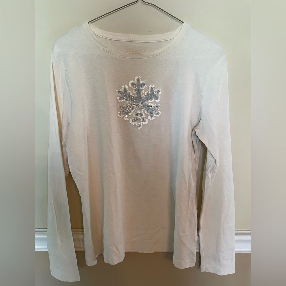Talbots Women’s long sleeve Tee Size S